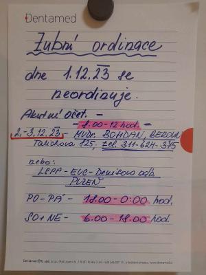 Poliklinika Radnice - zubní ordinace 1